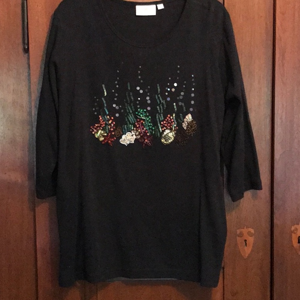 Quacker Factory Shirt XL